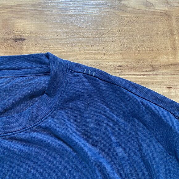 Lululemon XL Blue License To Train Better Each Day Long Sleeve Shirt Gym Sports - Picture 8 of 16